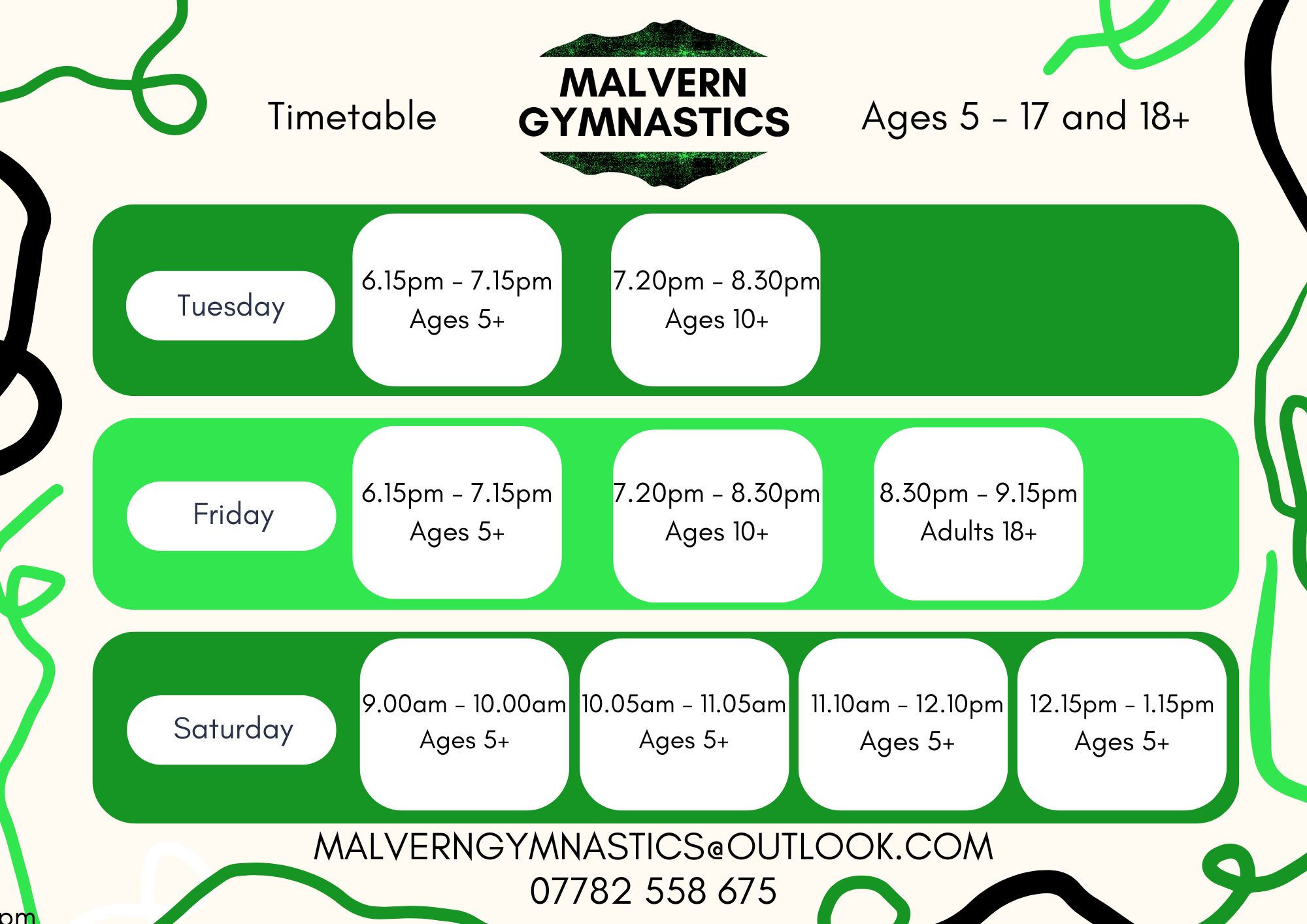 Timetable 2025 revised Timetable 2025 revised